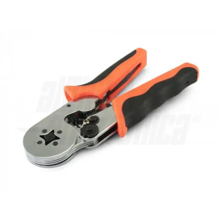 ALPHA ELETTRONICA Pinza crimpatrice terminali a bussola sezioni 0.25-6mm Alpha Elettronica 98-119 | Prezzo ridotto