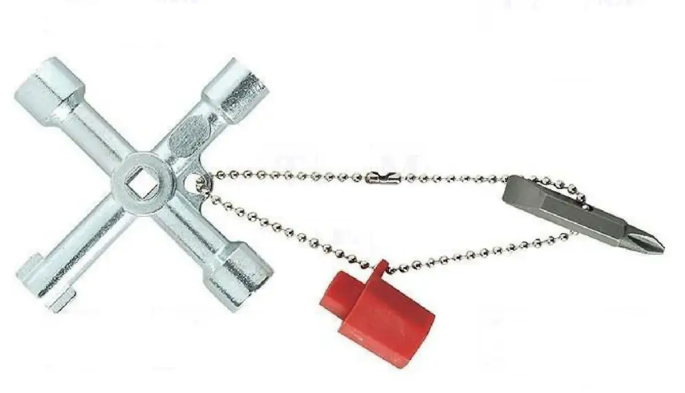 WEIDMULLER CROSS-KEY UNIVERSAL CHIAVE QUADRI GRANDE - Pagamenti sicuri