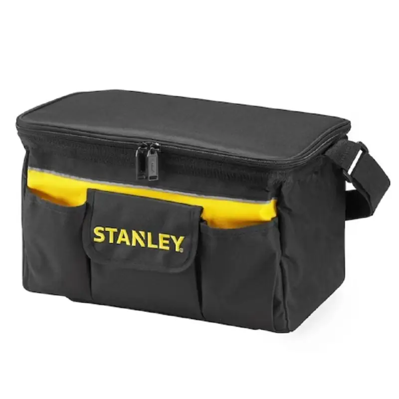 Consigliato - STANLEY BORSA PORTA ATTREZZI TRACOLLA 34X24X21 NERO/GIALLO STST1 73615