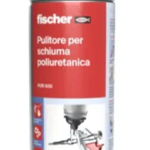 Acquista oggi | FISCHER PUR 500 PULITORE PER PISTOLA E SCHIUMA POLIURETANA 00009286