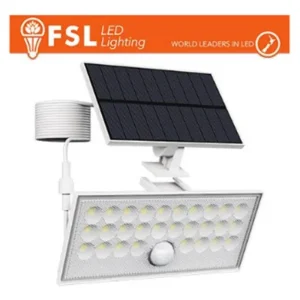 Ordina oggi | FAEBER Faro solare LED esterno con sensore 60W FAEBER FLFSW305W alta efficienza