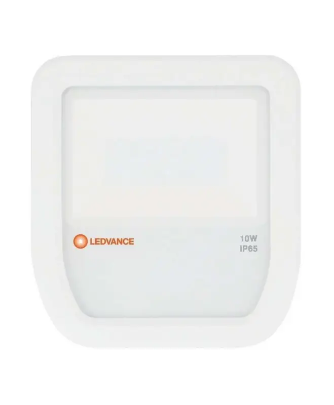 LEDVANCE PROIETTORE FARETTO FLOOD LED 10W/3000K WT 100DEG IP65 FLOOD10830WG2 - Fine serie