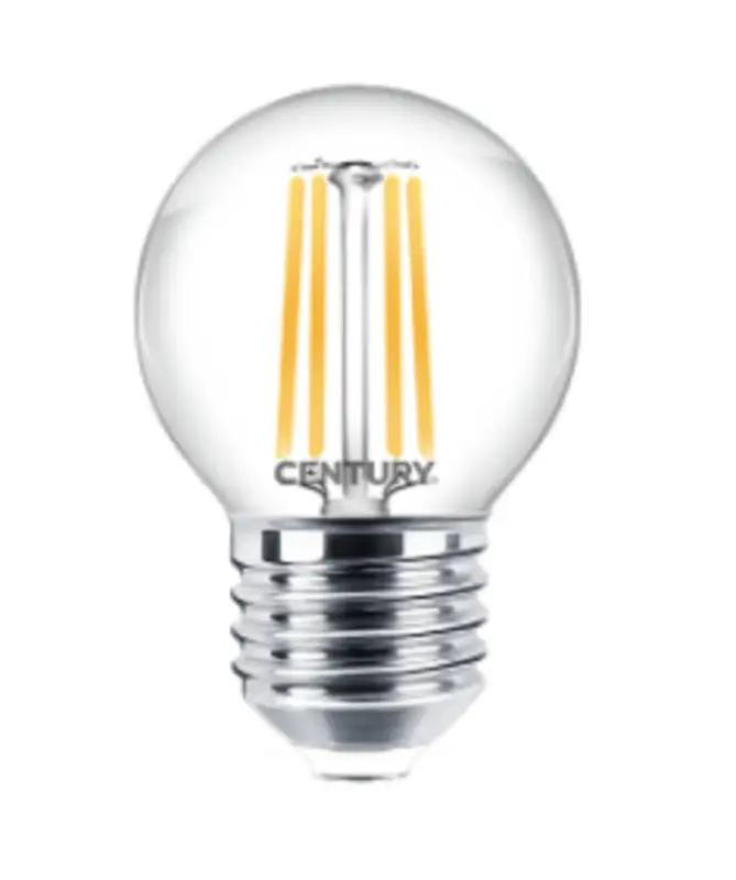 Acquisto sicuro | CENTURY FILAMENTO LED INCANTO CHIARA SFERA - 4W - E27 - 2700K INH1G-042727