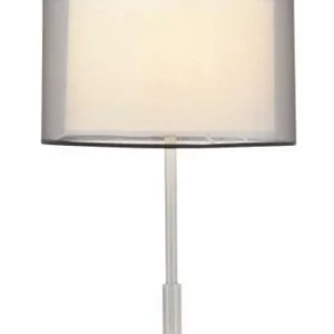 FARO SABA LAMPADA DA TAVOLO NICHEL OPACO 1 X E27 40W H5 68545 EXPO | Scelta dei clienti