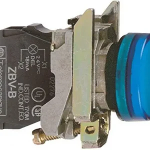Offerta in scadenza - SCHNEIDER LAMPADA SPIA BLU LED INTEGRATO 230V LUCE FISSA XB4BVM6
