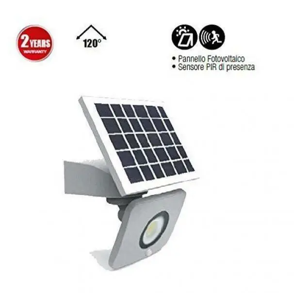 CENTURY PROIETTORE SOLARE INTEGRATO LED 10W 4000K 1000LM SHSOL-109540 | Offerta imperdibile