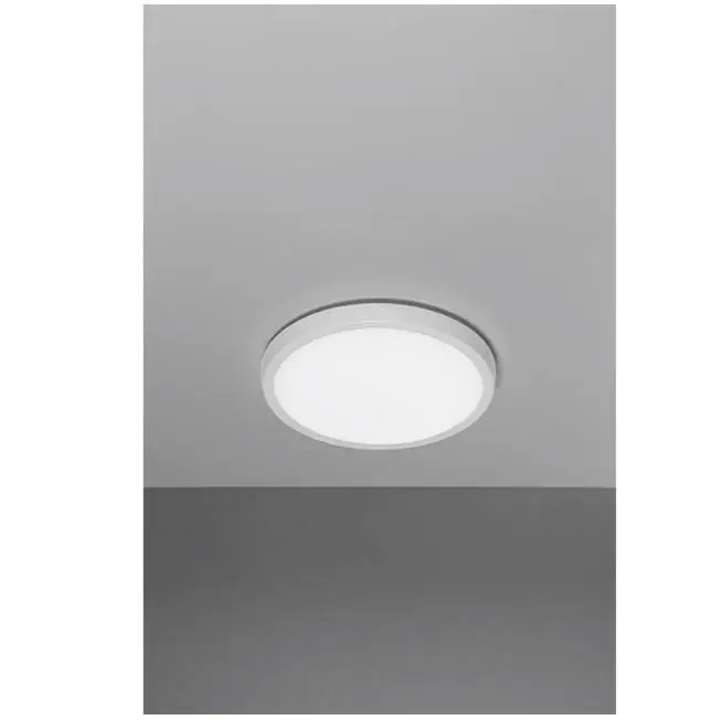Acquista online | NOBILE ILLUMINAZIONE PLAFONIERA 18W 4K 240V IP65 BIANCA PLIR28/4K