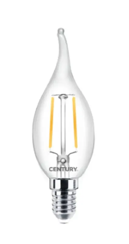 CENTURY LAMPADINA COLPO DI VENTO LED - 2W - E14 - 270 lmINM1C-021427 - Acquista oggi