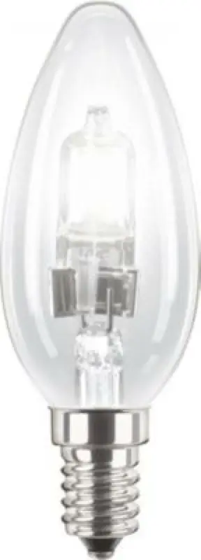 PHILIPS LAMPADA ALOGENA AD ALTA TENSIONE SENZA RIFLETTORE ECOCLASSIC30 28W E14 230V B35 CL 1C HALOGEN CLASSIC OLIVA ECOLI28CL | Ordina subito