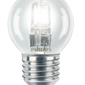 PHILIPS LAMPADA ALOGENA AD ALTA TENSIONE SENZA RIFLETTORE ECOCLASSIC30 P45 42W E27 230V CL 1 HALOGEN CLASSIC P45 CLASSE D ECSFE42CL - Grande offerta