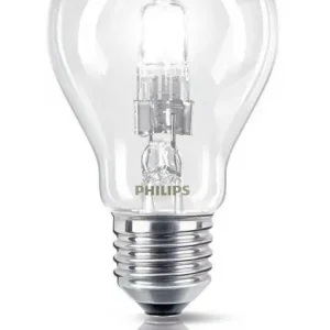 Acquista dal produttore - PHILIPS LAMPADA ALOGENA AD ALTA TENSIONE SENZA RIFLETTORE ECOCLASSIC 28W E27 230V A55 CL 1CT/ HALOGEN CLASSIC GOCCIA EC28CL