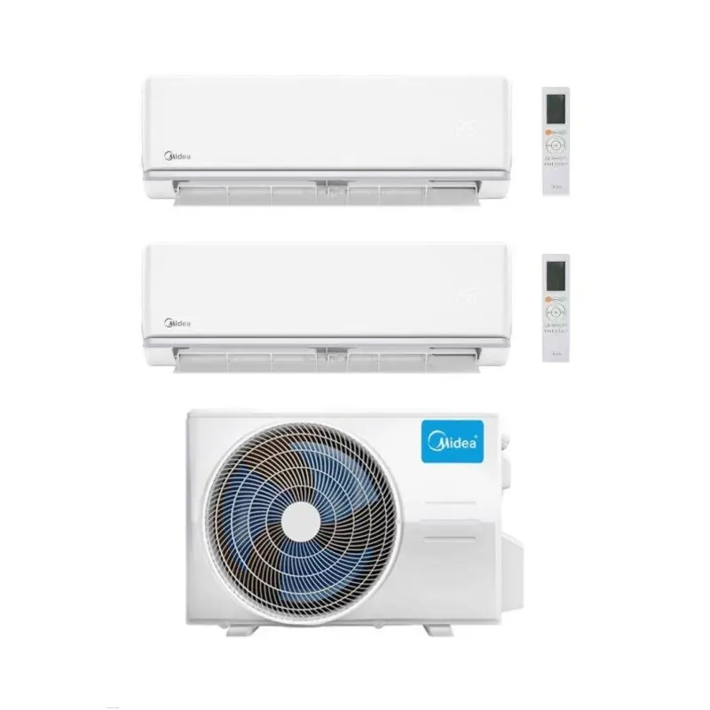 Sconti - Midea Climatizzatore Inverter Dual Split serie Elegance 9+12 con M3OA-27HFN8-Q Wi-Fi optional Classe A++