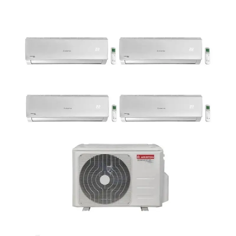 Ariston Climatizzatore Quadri Split Alys R 32 9+12+12+18 con QUAD110XD0C-O Inverter Wi-Fi Optional Classe A++ | Affare