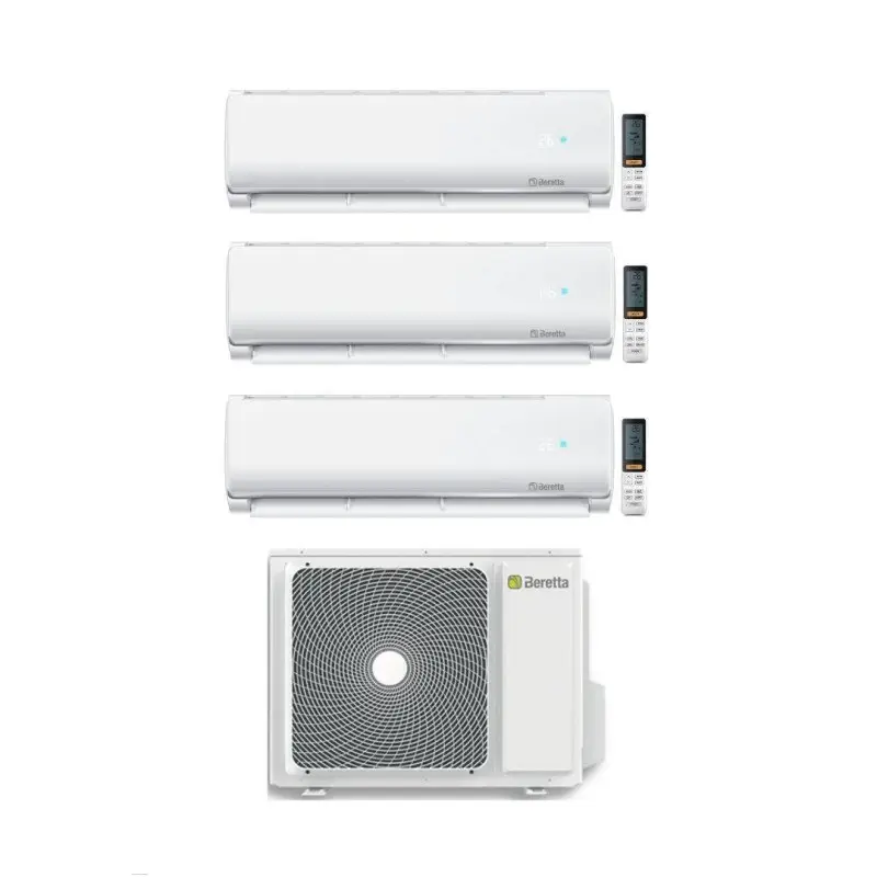 Super prezzo - Beretta Climatizzatore Trial split Breva 9+9+18 con EX24000-4 R-32 Inverter Wi-Fi Optional Classe A++