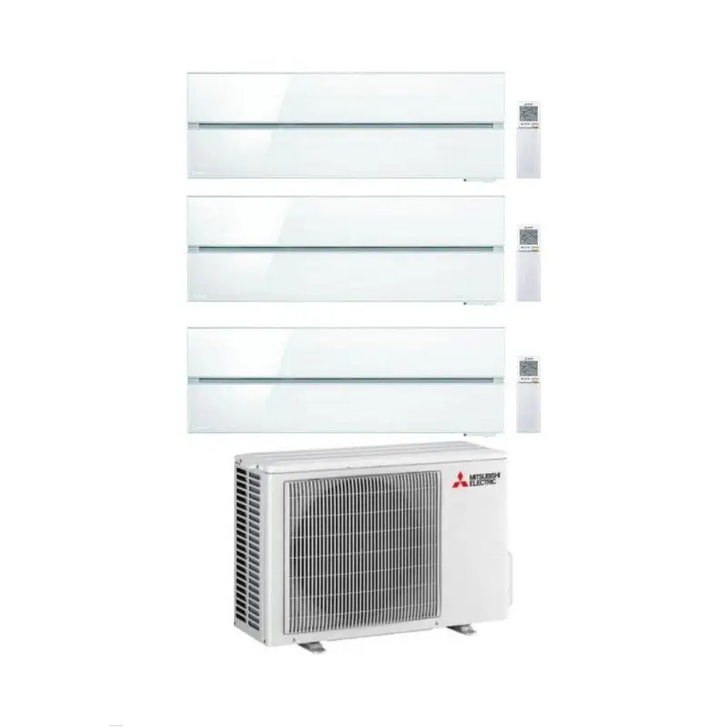 Compra ora | Mitsubishi Climatizzatore Trial Split Kirigamine MSZ-LN Bianco 9+9+9 con MXZ-3F54VF4 Inverter R-32 Wi-Fi Classe A+++