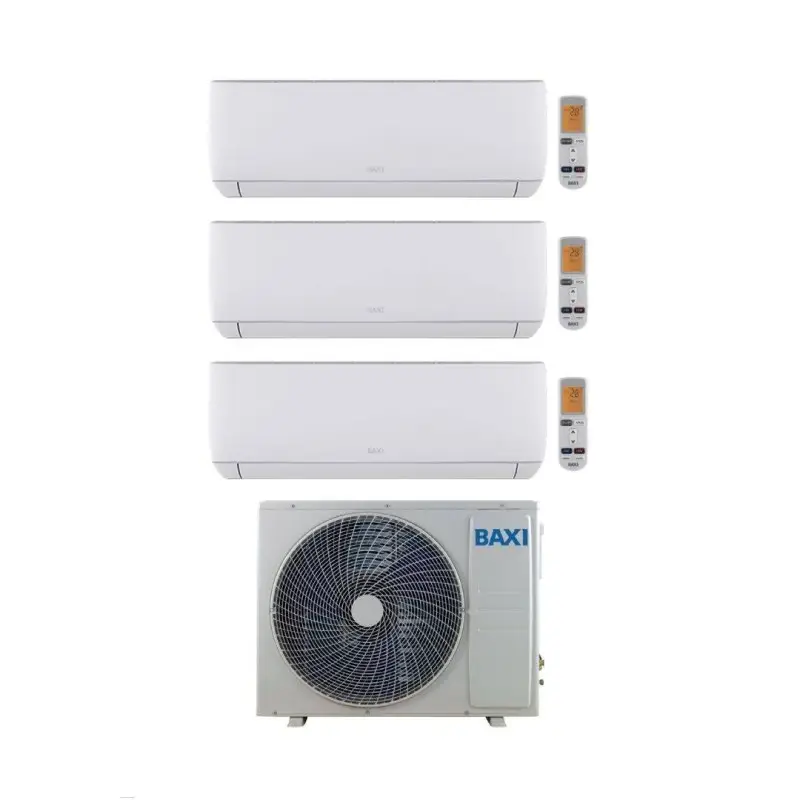 Offerta imperdibile | Baxi Climatizzatore Condizionatore Trial Split Astra 7+7+7 con LSGT70-3M Inverter R-32 Wi-Fi Opt. Classe A++