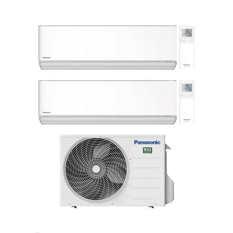 Acquista oggi - Panasonic Climatizzatore Dual Split Etherea White 12+18 con CU-3Z68TBE Inverter R-32 Wi-Fi Classe A++