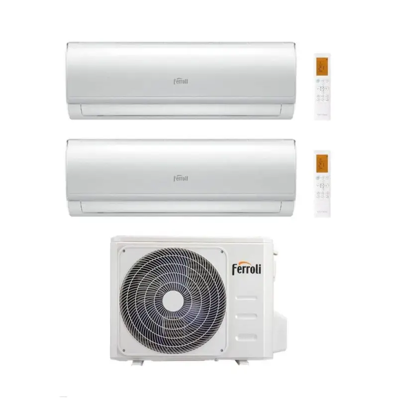 Miglior prezzo | Ferroli Climatizzatore Dual split Giada M 12+12 con 2CP001PF-18-2 R 32 Inverter Wi-Fi Classe A++