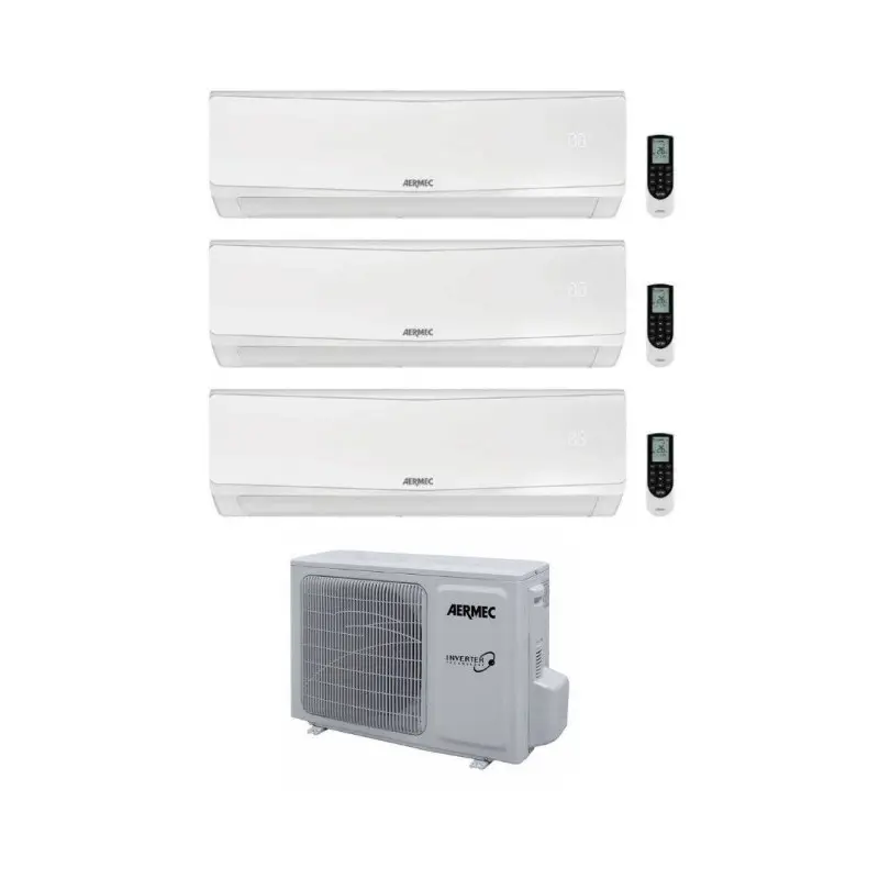 Aermec Climatizzatore Trial Split SPG 9+12+18 con MPG840 R-32 Inverter Wi-Fi Optional Classe A++ - Bestseller