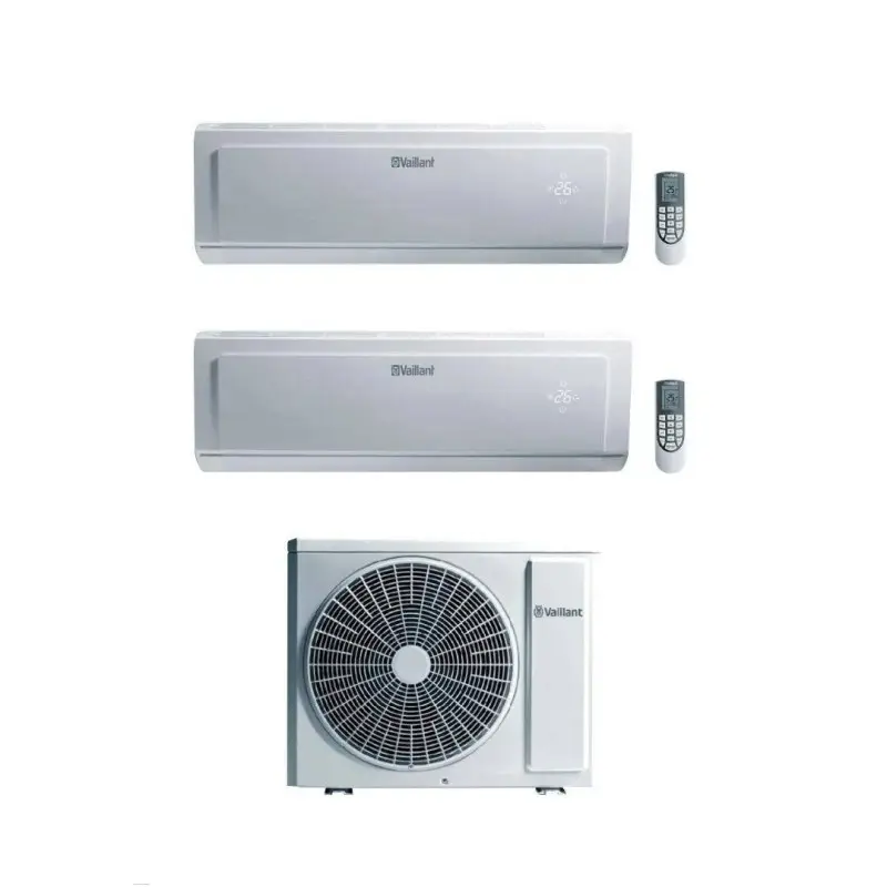 Vaillant Climatizzatore Dualsplit Climavair Plus VAI 8 7+7 con VAF8-040W2NO Inverter R-32 Wi-Fi Optional Classe A++ | Più venduto