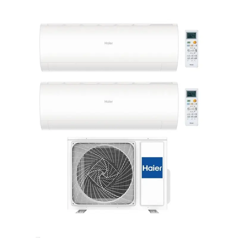 Offerta imperdibile | Haier Climatizzatore Dualsplit Pearl 7+12 con 2U40S2SM1FA Inverter R-32 Wi-Fi Classe A++/A+