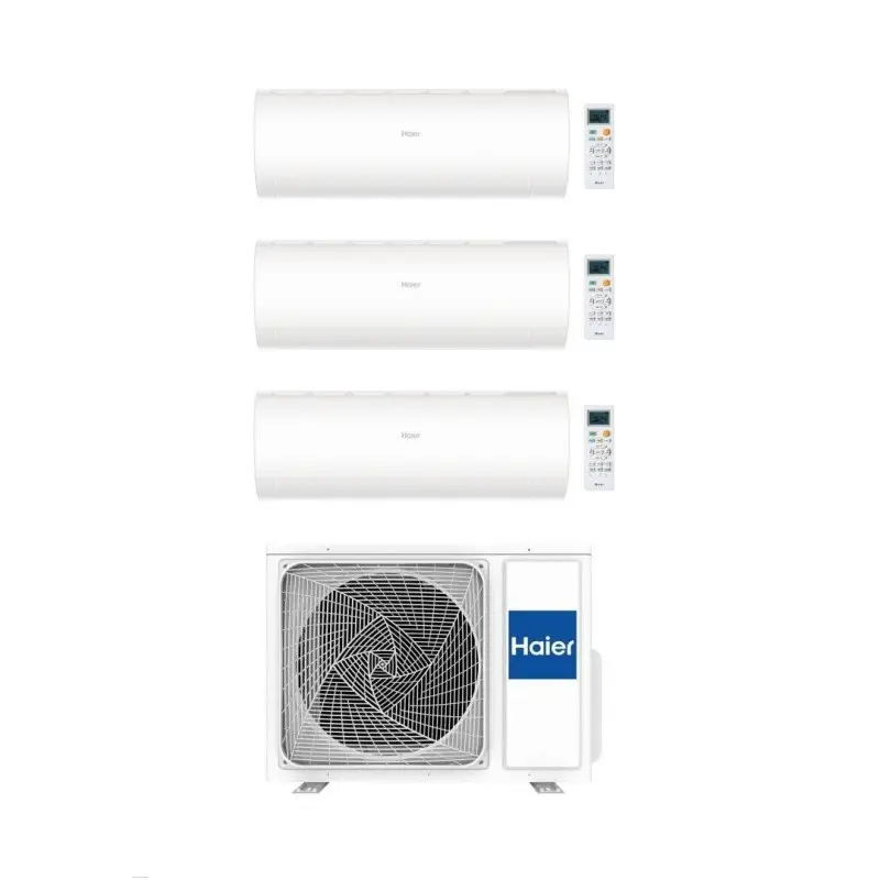 Outlet | Haier Climatizzatore Trial split Pearl 12+12+12 con 4U75S2SR5FA Inverter R-32 Wi-Fi Classe A++/A+