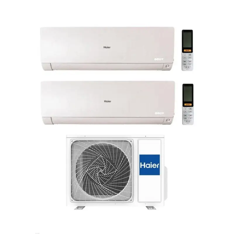 Haier Climatizzatore Dual Split Flexis Plus White 7+9 Con 2U40S2SM1FA Inverter Wi-Fi Classe A++ - Prezzo promozionale