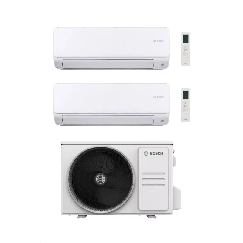 Acquisto sicuro - Bosch Climatizzatore Dual Split Climate 6000i 9+9 con 5000M 53/2 E Inverter R 32 Wi-Fi Optional Classe A++