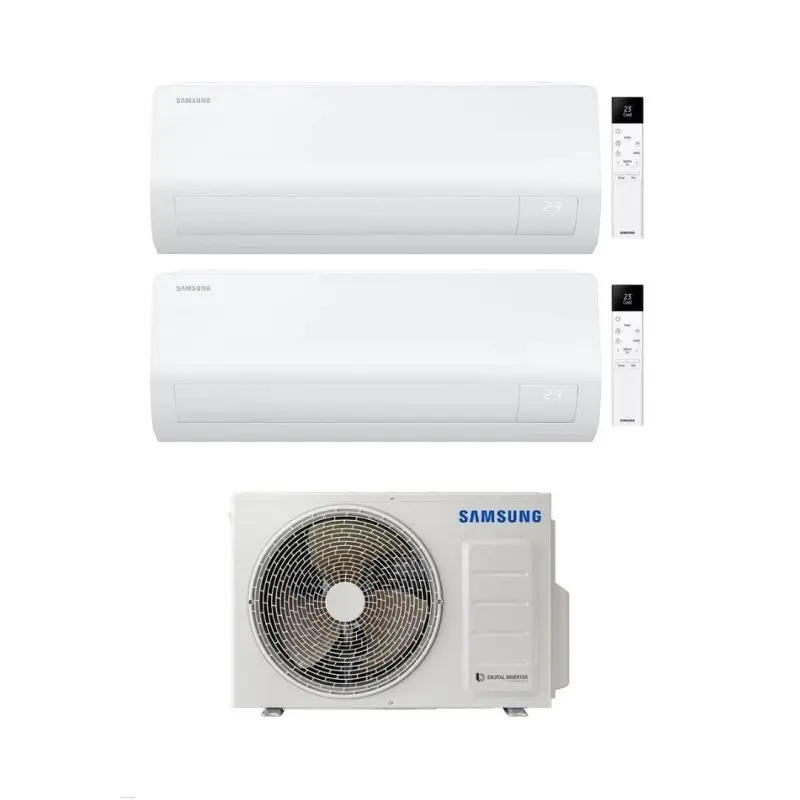 Affare | Samsung Climatizzatore Dual Split Cebu S2 7+12 con AJ050TXJ2KG/EU Inverter Wi-Fi Classe A+++