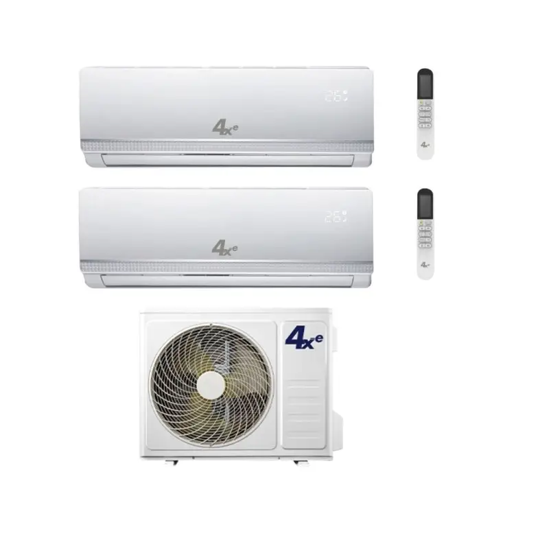 4XE Climatizzatore Dual Split serie Winter 9+12 Btu con Winter Dual 18 Inverter R-32 Wi-Fi Optional Classe A++ | Acquista dal produttore