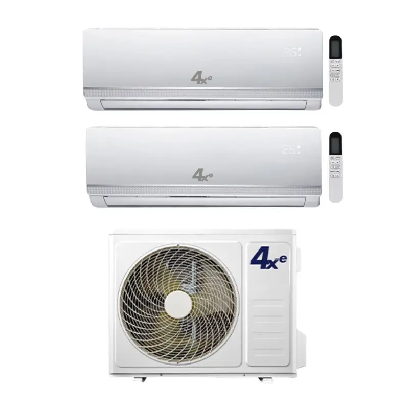 Prodotto di punta | 4XE Climatizzatore Dual Split serie Winter 9+12 Btu con Winter Dual 14 Inverter R-32 Wi-Fi Optional Classe A++