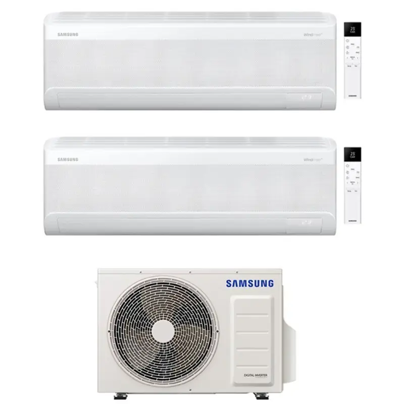 Acquista online - Samsung Climatizzatore Dual Split Windfree Avant S2 7+9 BTU con AJ052TXJ3KG/EU Inverter R-32 Wi-Fi Classe A+++
