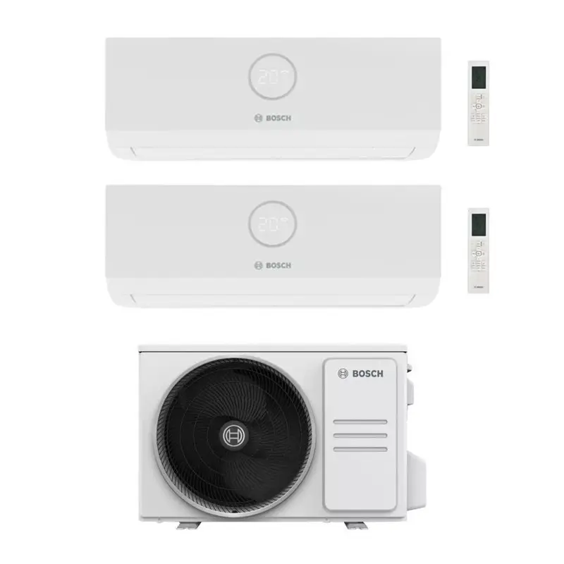 Imperdibile - Bosch Climatizzatore Dual Split Climate 3200i 7+9 con 5000M 105/4 E Inverter R 32 Wi-Fi Optional Classe A++