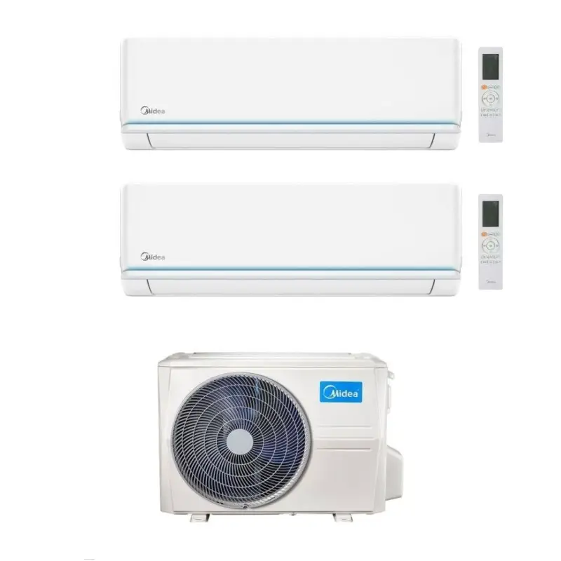 Midea Climatizzatore Dual Split serie Evolution 9+9 con M4O-36FN8-Q Inverter R 32 Wi-Fi Classe A++ | Compra subito