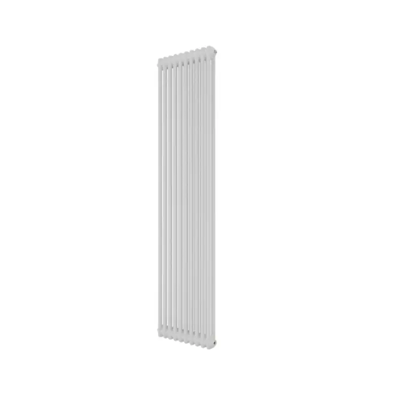 Cordivari Radiatore Acciaio Tubolare Ardesia Bianco RAL 9010 3 Colonne H 656 Interasse 600 W 1557 a 22 Elementi con Kit Tappi | Offerta imperdibile