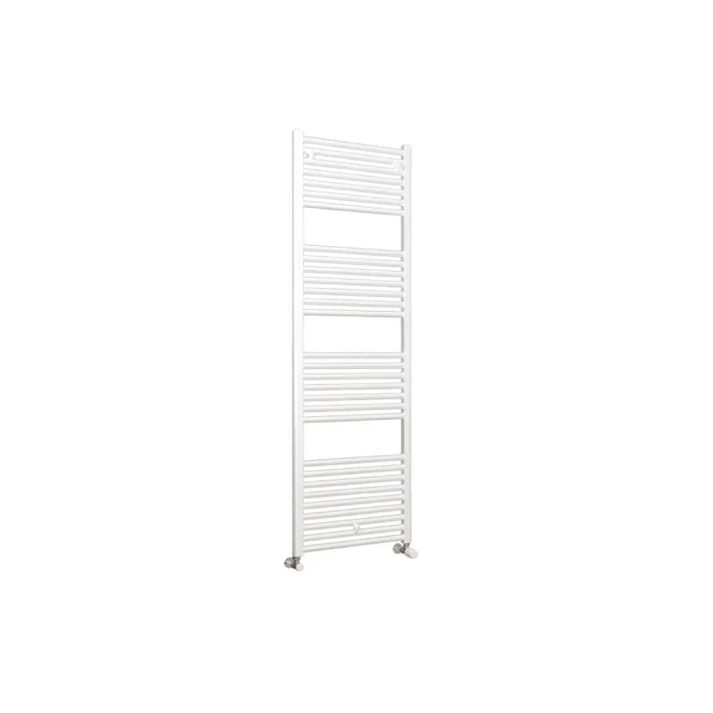 Aggiungi al carrello - Cordivari Termoarredo Scaldasalviette Lisa 25 H 980 L 600 Verniciato Bianco 18 Elementi Tubolare RAL 9010 Interasse 550