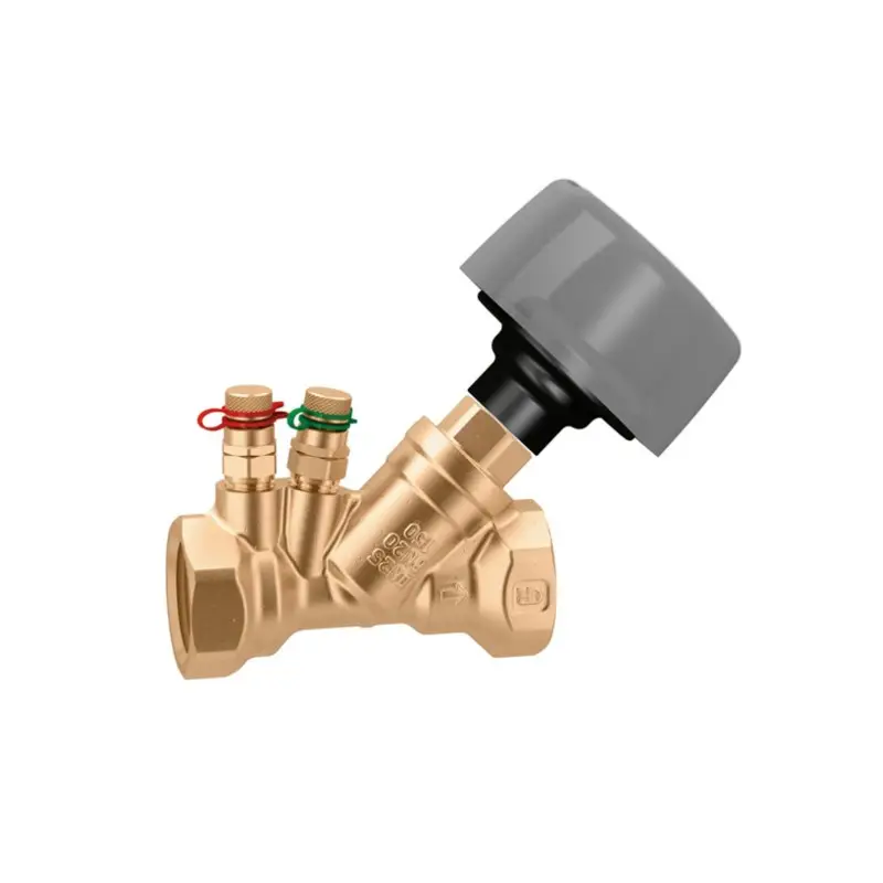 Qualità premium | CALEFFI Valvola di Bilanciamento 130 in Bronzo 1"1/4 con Dispositivo Venturi per Circuiti Idraulici