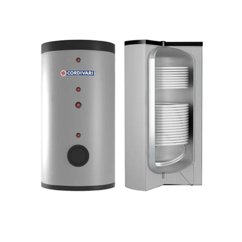 Outlet | Cordivari Bollitore in Acciaio Bolly 2 ST FB WC 1500 L Coibentazione Morbida Smontabile in Polywarm