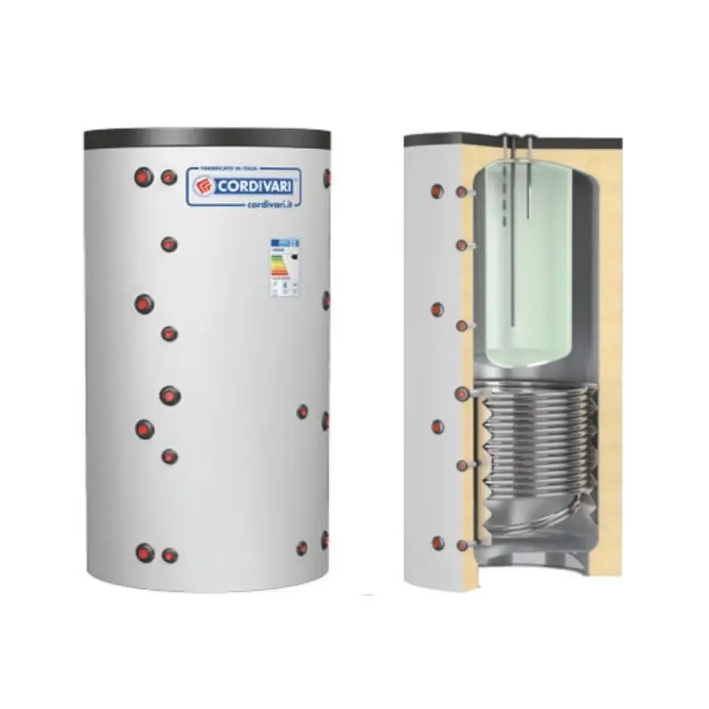 Super offerta - Cordivari Termoaccumulatore Combi 2 WB 2000 L con 1 Scambiatore Fisso in Polywarm