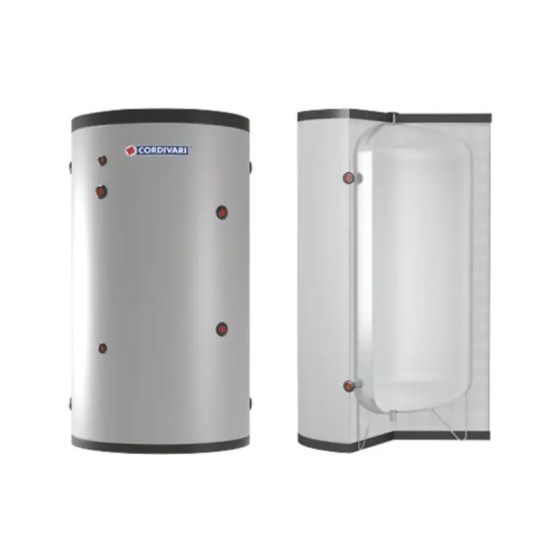 Consegna espressa | Cordivari Bollitore in Acciaio Inerziale WC 800 L Coibentazione Morbida in Polywarm
