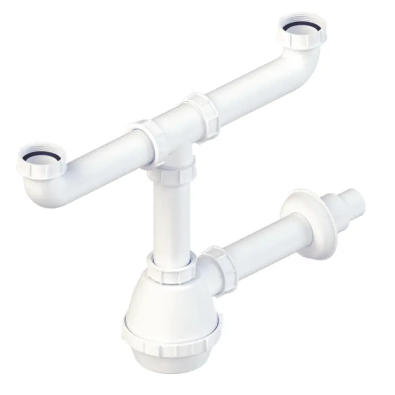 Bonomini Sifone Lavello Fiasca 2 Vie 1"1/2 - 1320CP - Non perdere l'occasione