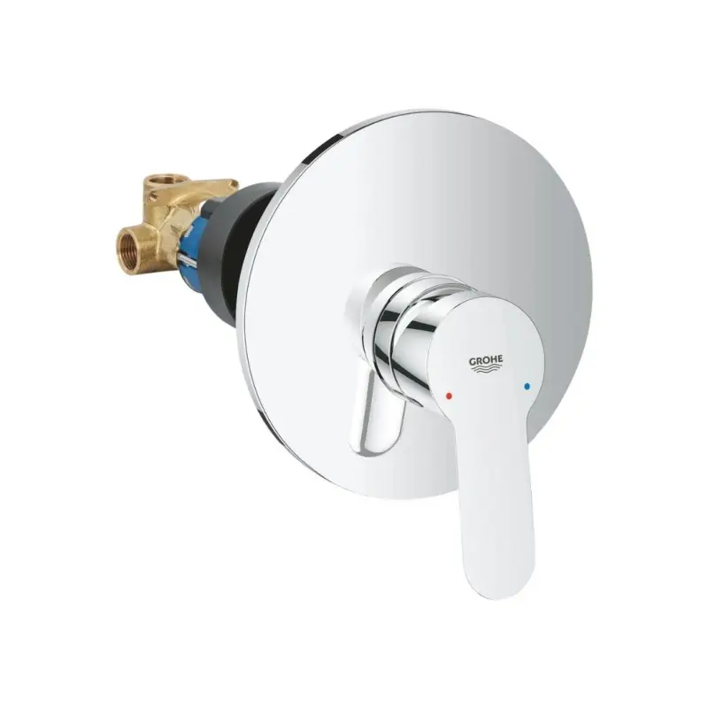 Grohe Bauedge Miscelatore Monocomando da Incasso StarLight Cromo in Metallo per Doccia - 29078000 | Prezzo speciale