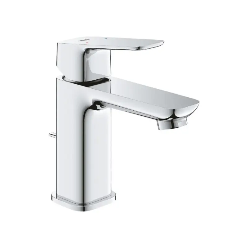 Consegna rapida - Grohe Cubeo Miscelatore Rubinetto Monocomando StarLight Cromo in Metallo per Lavabo Taglia S - 1016940000