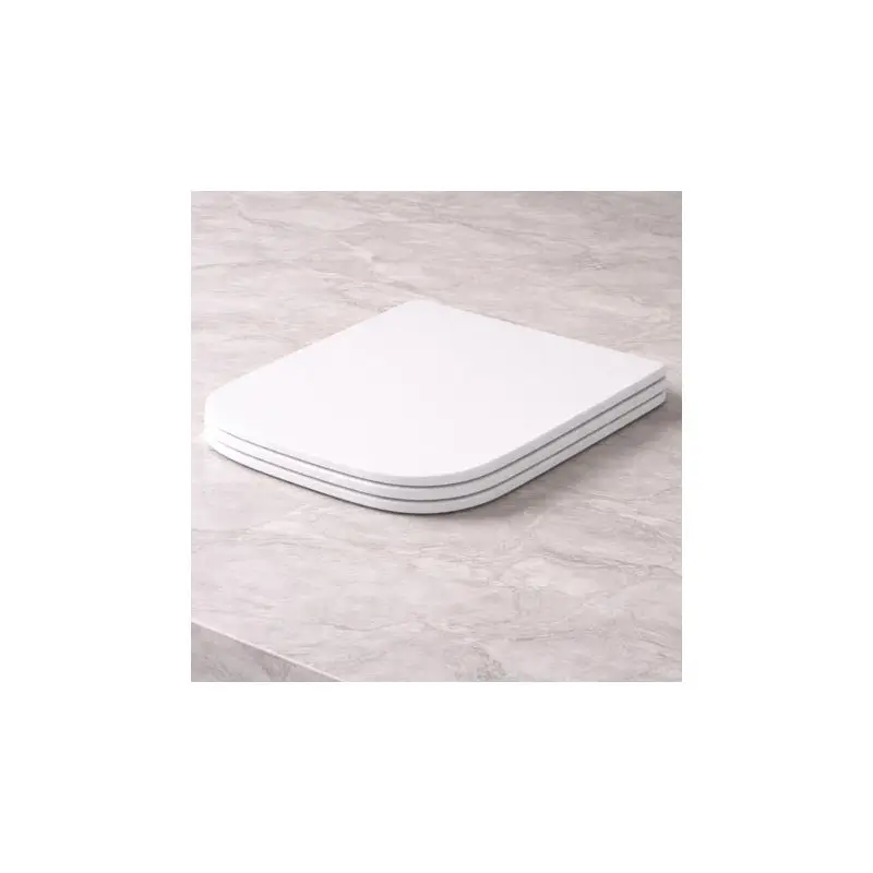 Outlet - Azzurra Ceramica Sedile Coprivaso Wc Frizionato Collezione Build Materiale Termoindurente