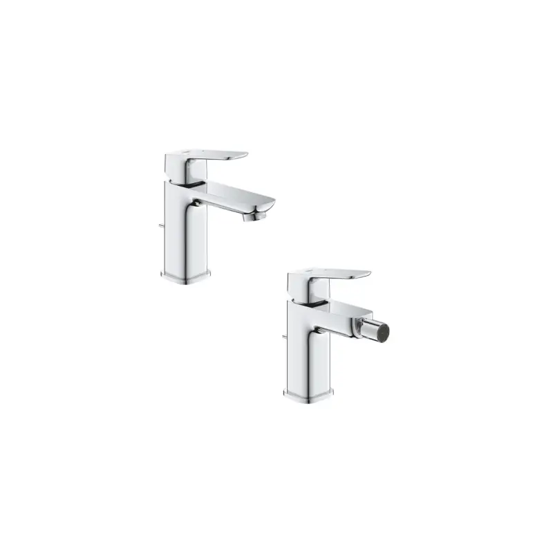 Consigliato | Grohe Cubeo Set Miscelatore Rubinetto Monocomando StarLight Cromo in Metallo per Lavabo e Bidet