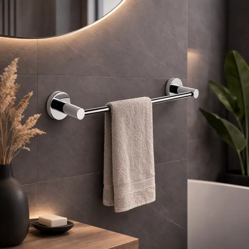 Preferito dai clienti | Gedy Porta Salviette 50 cm in Acciaio Inox Cromato Linea Felce