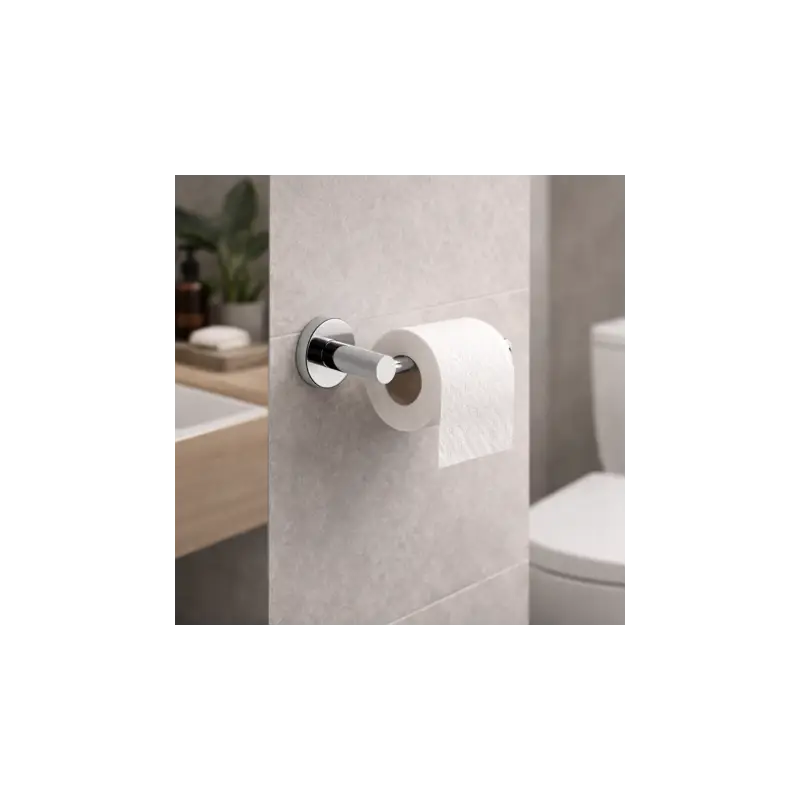 Gedy Porta Rotolo in Acciaio Inox Cromato con Biadesivo Linea Felce | Acquista dal produttore