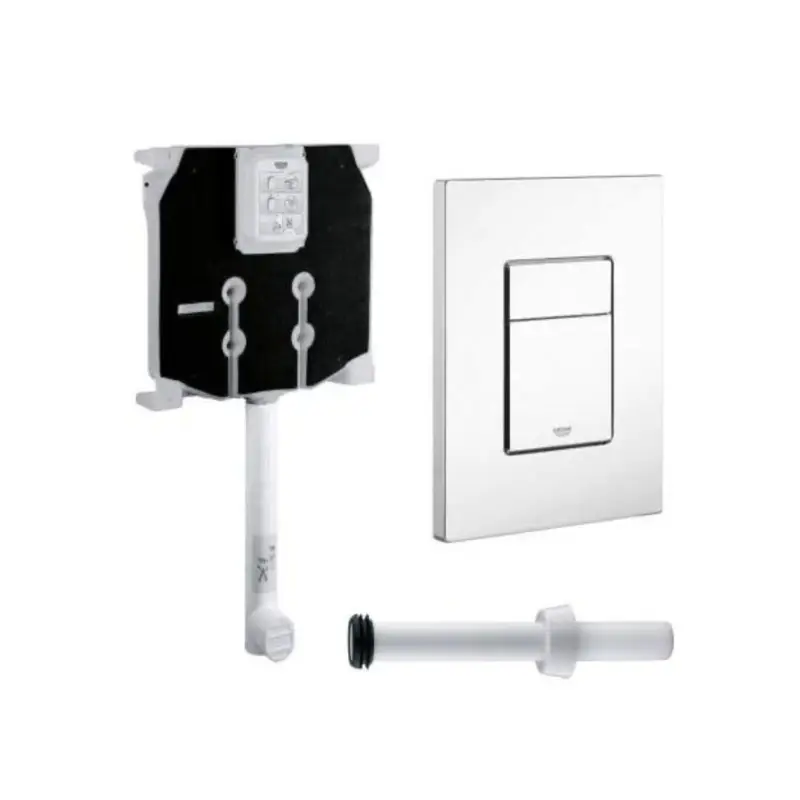 Grohe Cassetta da Incasso 38863000 Completa di Placca SKATE COSMOPOLITAN Bianca Con Canotto In Omaggio - Approfittane ora