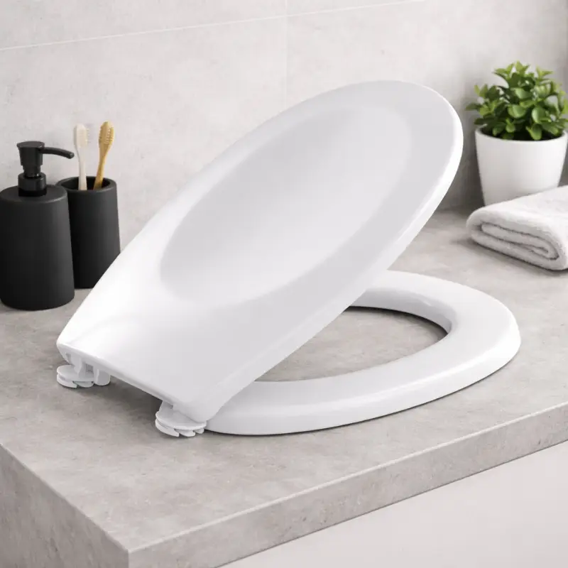 Disponibile ora - Gedy Sedile Wc Universale Bianco in Resine Termoindurenti Linea Diamante