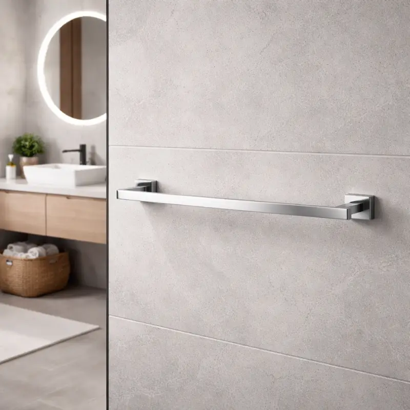Prezzo d'offerta - Gedy Portasalviette a Muro 45 cm in Acciaio Inox Cromato Linea Atena